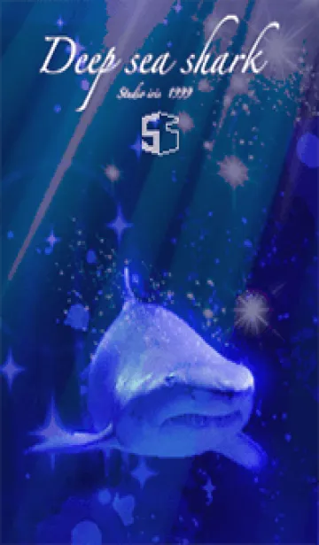 [LINE着せ替え] サメ 深海 Deep sea shark4＃の画像1