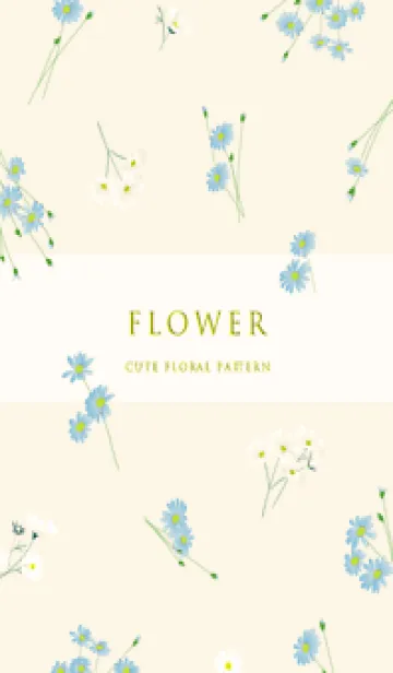 [LINE着せ替え] yellow優しい小花柄12_1の画像1