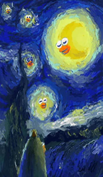 [LINE着せ替え] ANGRY CHICKEN 2023 LET'S DRAW Museumの画像1