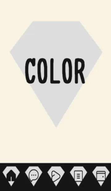 [LINE着せ替え] beige color Z38の画像1