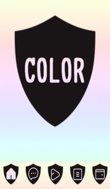 beige color rainbow Y03の着せ替えメイン画像