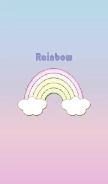 [LINE着せ替え] Enamel Pin Rainbow.の画像1