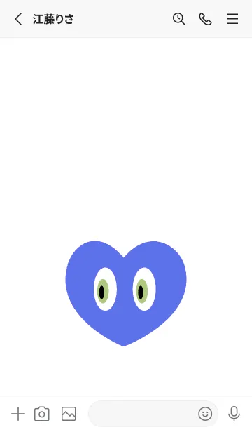 [LINE着せ替え] アイ ハート 24の画像2