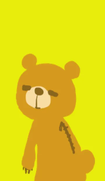 [LINE着せ替え] きぐるみクマの画像1