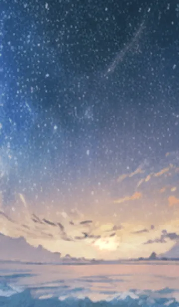 [LINE着せ替え] 秋の夜空#JY02。の画像1