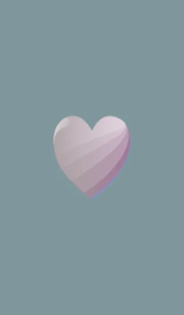 [LINE着せ替え] simple gradient heart 32の画像1