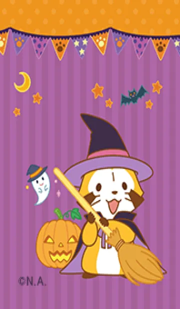 [LINE着せ替え] ハロウイン☆ラスカルの画像1