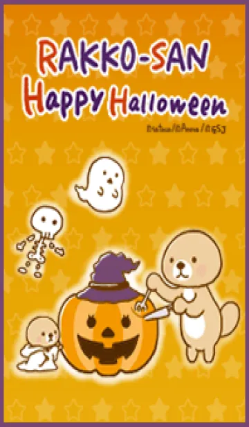 [LINE着せ替え] 突撃！ラッコさん Happy Halloween★の画像1