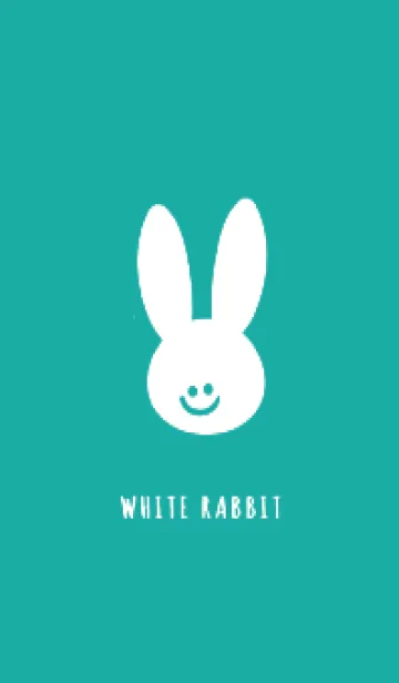 [LINE着せ替え] ホワイト ラビット .6の画像1