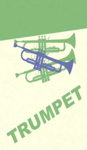 [LINE着せ替え] Trumpet CLR サルビアブルーの画像1