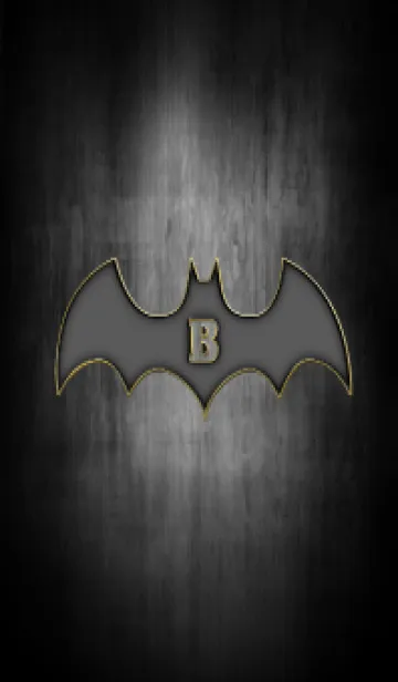 [LINE着せ替え] Enamel pin bat initial Bの画像1