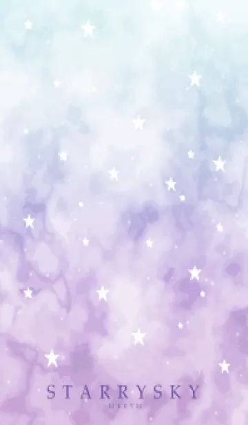 [LINE着せ替え] STARRY SKY -PURPLE- 12の画像1