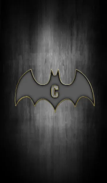 [LINE着せ替え] Enamel pin bat initial Cの画像1