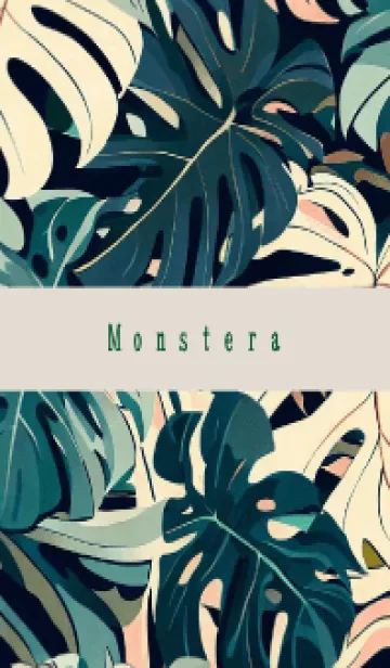 [LINE着せ替え] Monstera-hisatoto-23の画像1