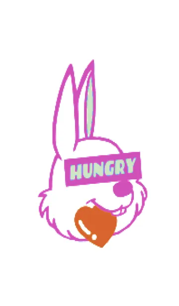 [LINE着せ替え] ハングリーラビット .8の画像1