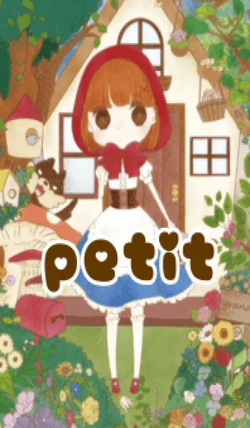 [LINE着せ替え] petit doll 赤ずきんちゃんの画像1