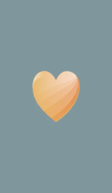 [LINE着せ替え] simple gradient heart 33の画像1