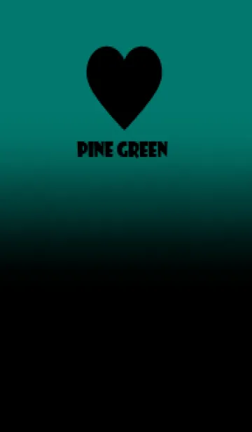 [LINE着せ替え] Black & Pine Green Theme V.5 (JP)の画像1
