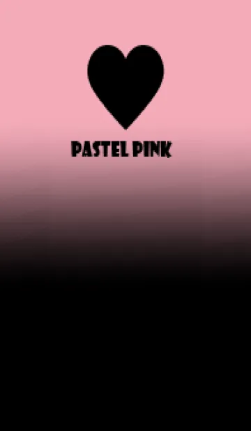 [LINE着せ替え] Black & Pastel Pink Theme V.5 (JP)の画像1