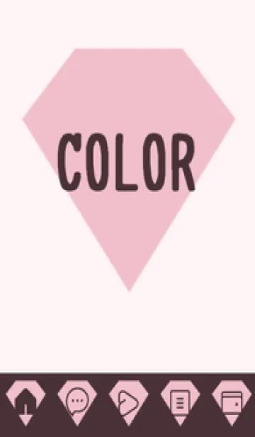 [LINE着せ替え] pink color Z40の画像1