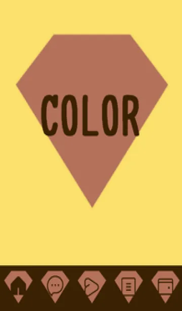 [LINE着せ替え] yellow color Z36の画像1