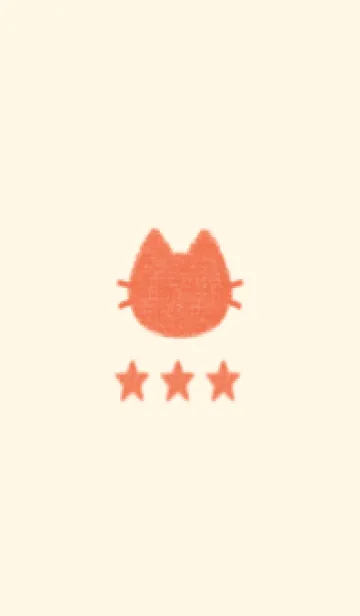 [LINE着せ替え] ねことお星さま(orange11)の画像1