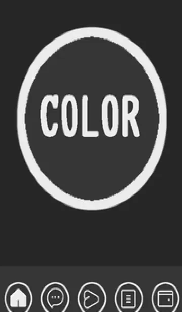 [LINE着せ替え] bw color A42の画像1