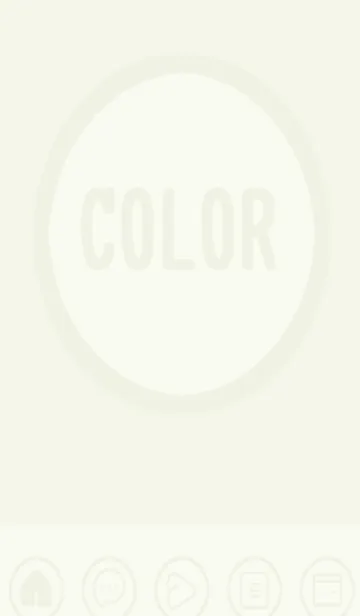 [LINE着せ替え] green color A83の画像1