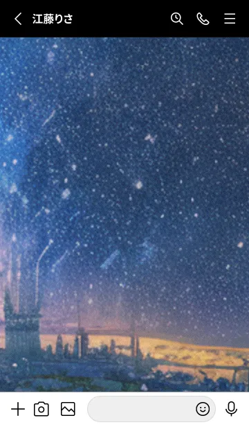 [LINE着せ替え] 秋の夜空#JaC05。の画像2