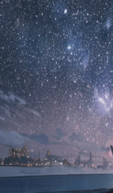 [LINE着せ替え] 秋の夜空#JaB026。の画像1