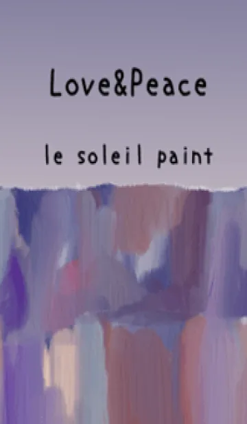 [LINE着せ替え] 油絵アート【le soleil paint 593】の画像1