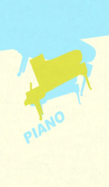 [LINE着せ替え] Piano CLR シャルトルーズイエローの画像1