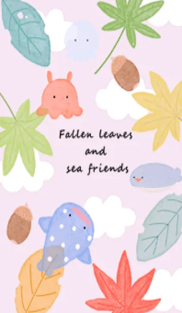 [LINE着せ替え] pipinkpurplenk♡紅葉とどんぐり11_1の画像1