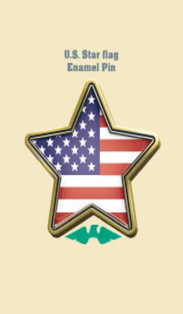 [LINE着せ替え] U.S. Star flag Enamel Pin 83の画像1
