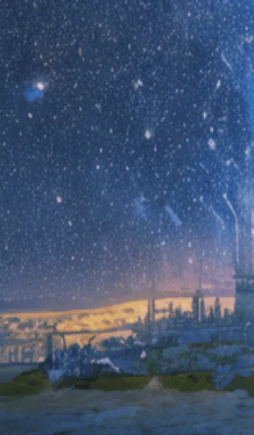 [LINE着せ替え] 秋の夜空#JaC027。の画像1