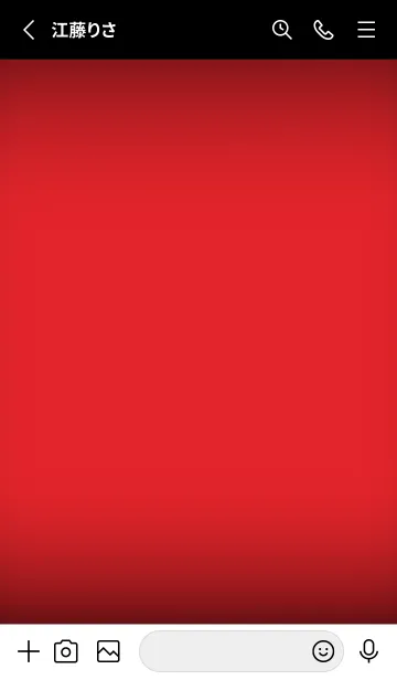 [LINE着せ替え] Rose Red Neon Theme V5 (JP)の画像2