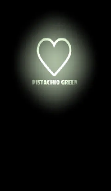 Pistachio Green Neon Theme V5 (JP)の着せ替えメイン画像