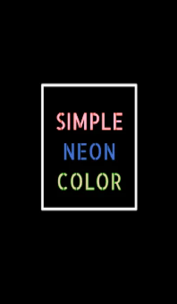 [LINE着せ替え] ネオン カラー アイコン 24の画像1