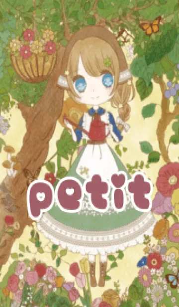 [LINE着せ替え] petit doll リーフちゃんの画像1