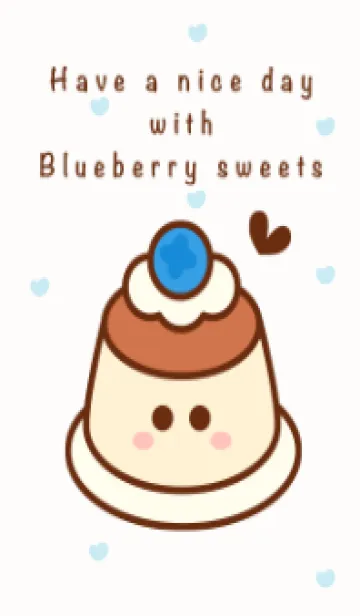 [LINE着せ替え] My blueberry sweets 10の画像1