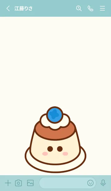 [LINE着せ替え] My blueberry sweets 10の画像2