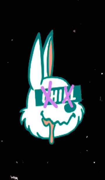 [LINE着せ替え] チル ラビット 89の画像1