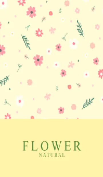 [LINE着せ替え] FLOWER YELLOW - NATURAL2の画像1