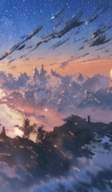 [LINE着せ替え] 秋の夜空#JaD014。の画像1