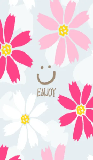 [LINE着せ替え] 可愛いコスモス10の画像1