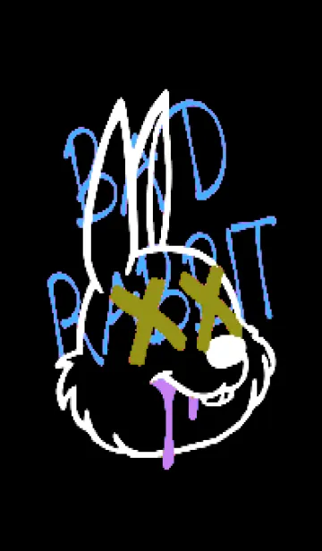 [LINE着せ替え] バッド ラビット 258の画像1