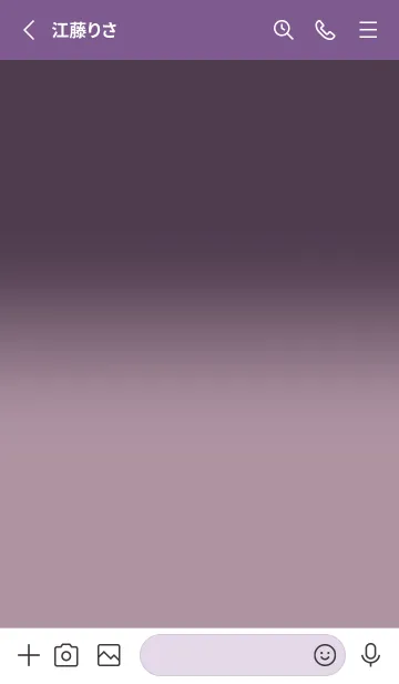 [LINE着せ替え] Grape Purple & Lilac Purple V6 (JP)の画像2