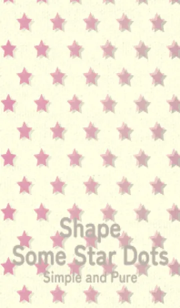 [LINE着せ替え] 星のドッドきせかえ ロータスピンクの画像1