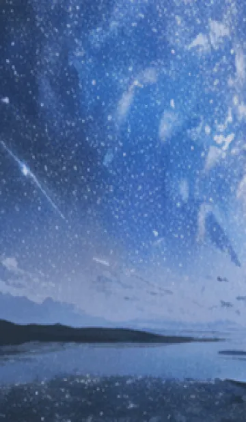 [LINE着せ替え] 秋の夜空#JaE01。の画像1