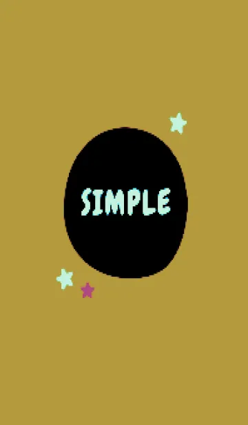 [LINE着せ替え] シンプル カラー スター 137の画像1